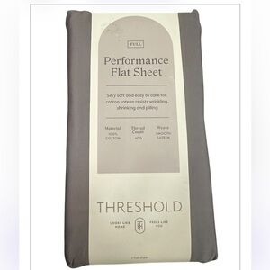 Threshold Performance Flat Sheet - Gray